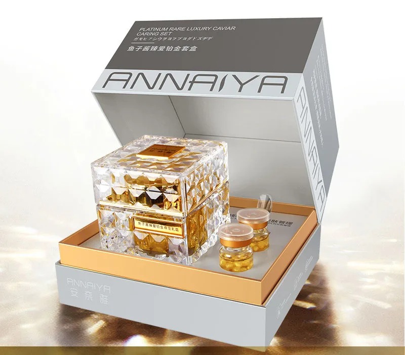플래티넘 레어 럭셔리 캐비어 케어링 페이셜 크림 주름개 - Luxury Skincare Sets 리뷰 및 가격