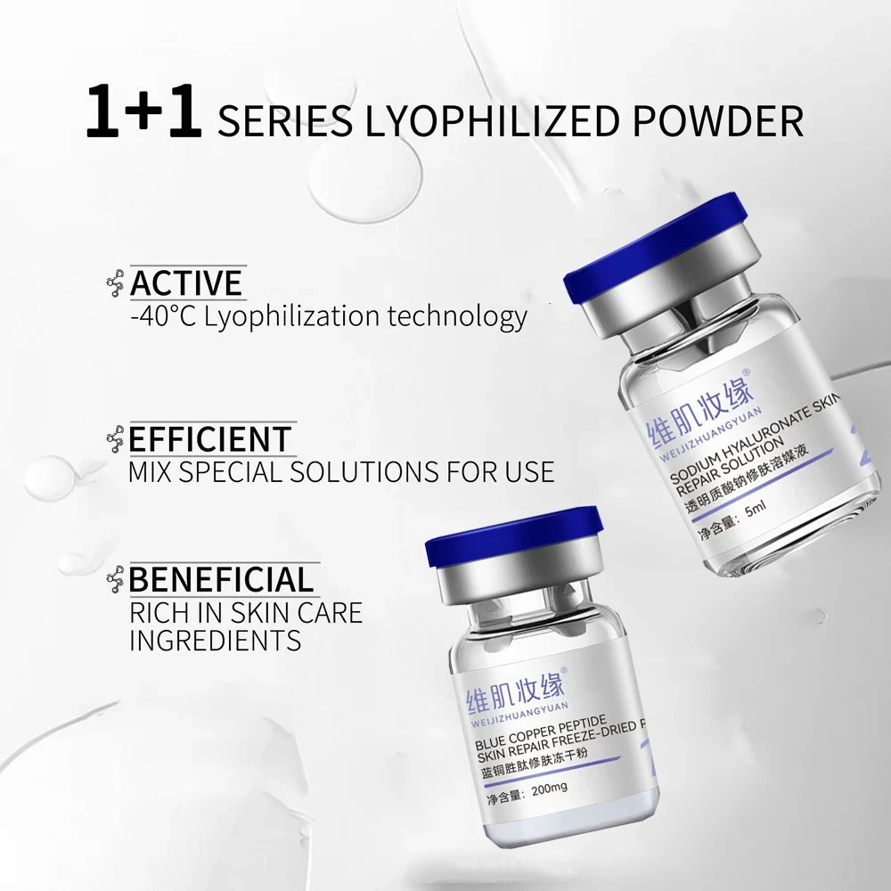 효과적인 펩타이드 99% GHK-CU 구리 동결건조 파 - Peptide Complex Serum 리뷰 및 가격